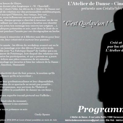 programme 2018 